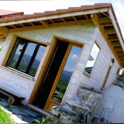 Cabanon en chanvre banché