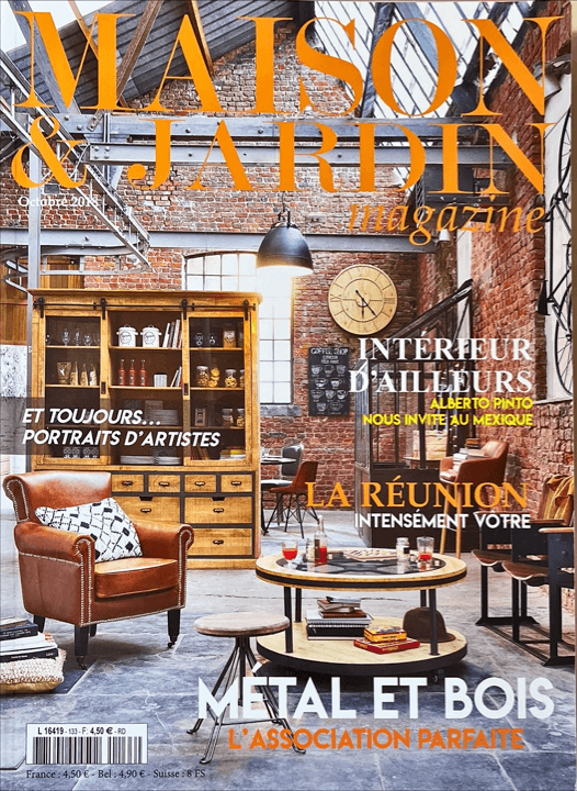 Maison jardin couverture