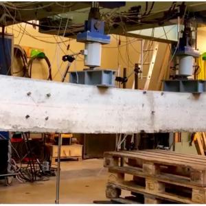 Beton terre projete sommier test