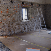 Implantation escalier