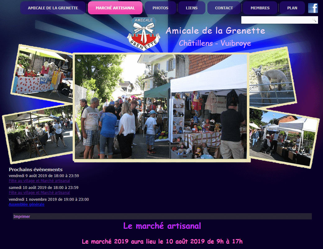 Marche artisanal de chatillens 2019
