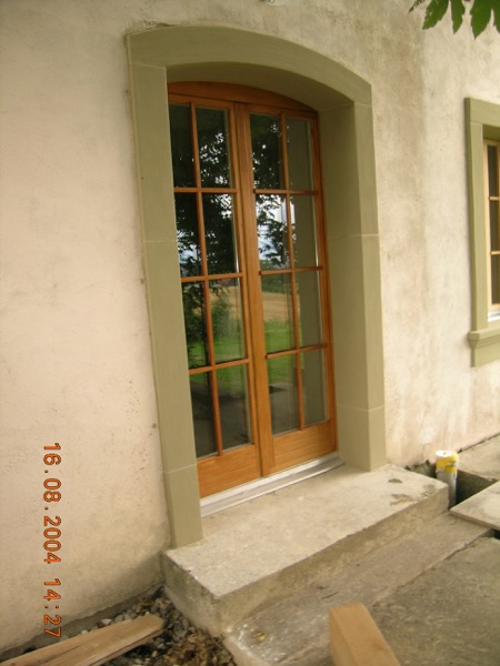 Encadrement de porte fenêtre